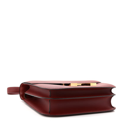 Hermes Veau Sombrero Constance Cartable 29 Rouge H 4 of 11