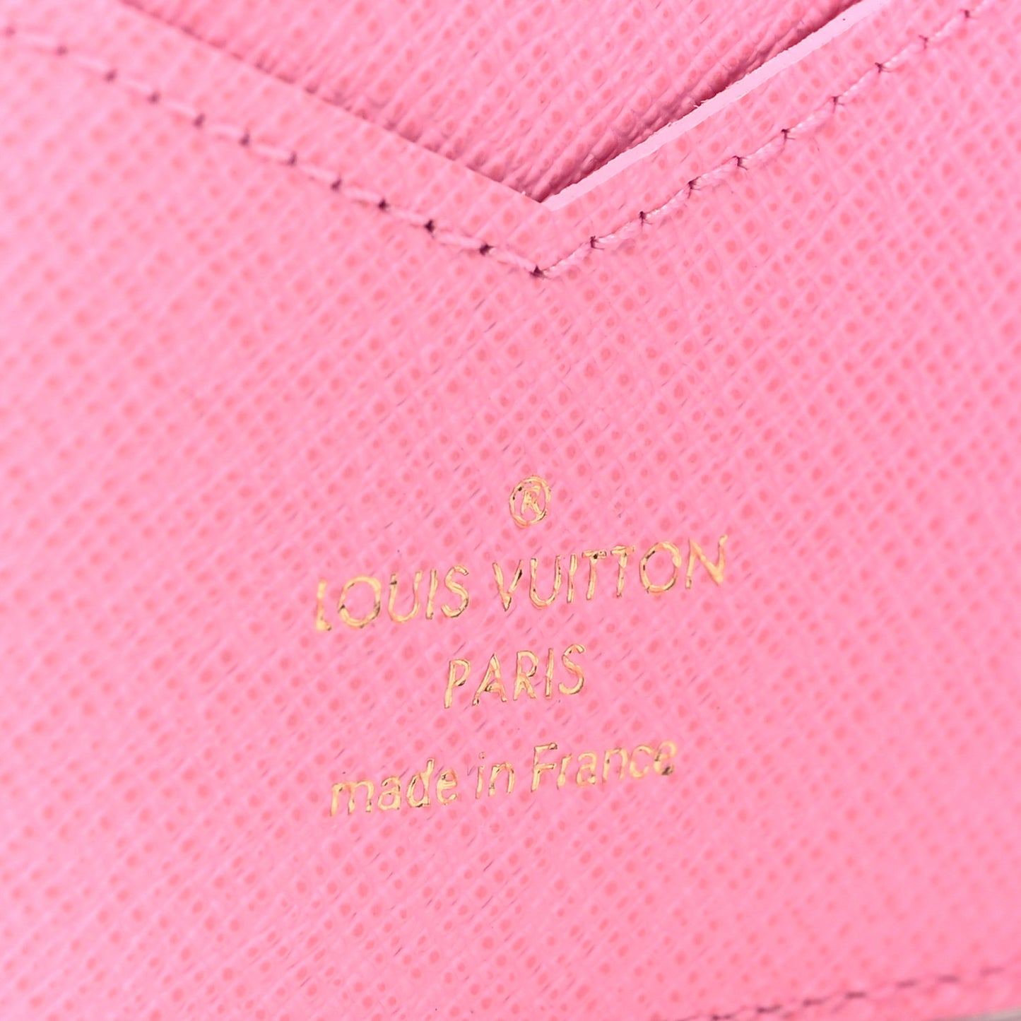 Monogram 2022 Christmas Animation Paris Passport Cover Pink