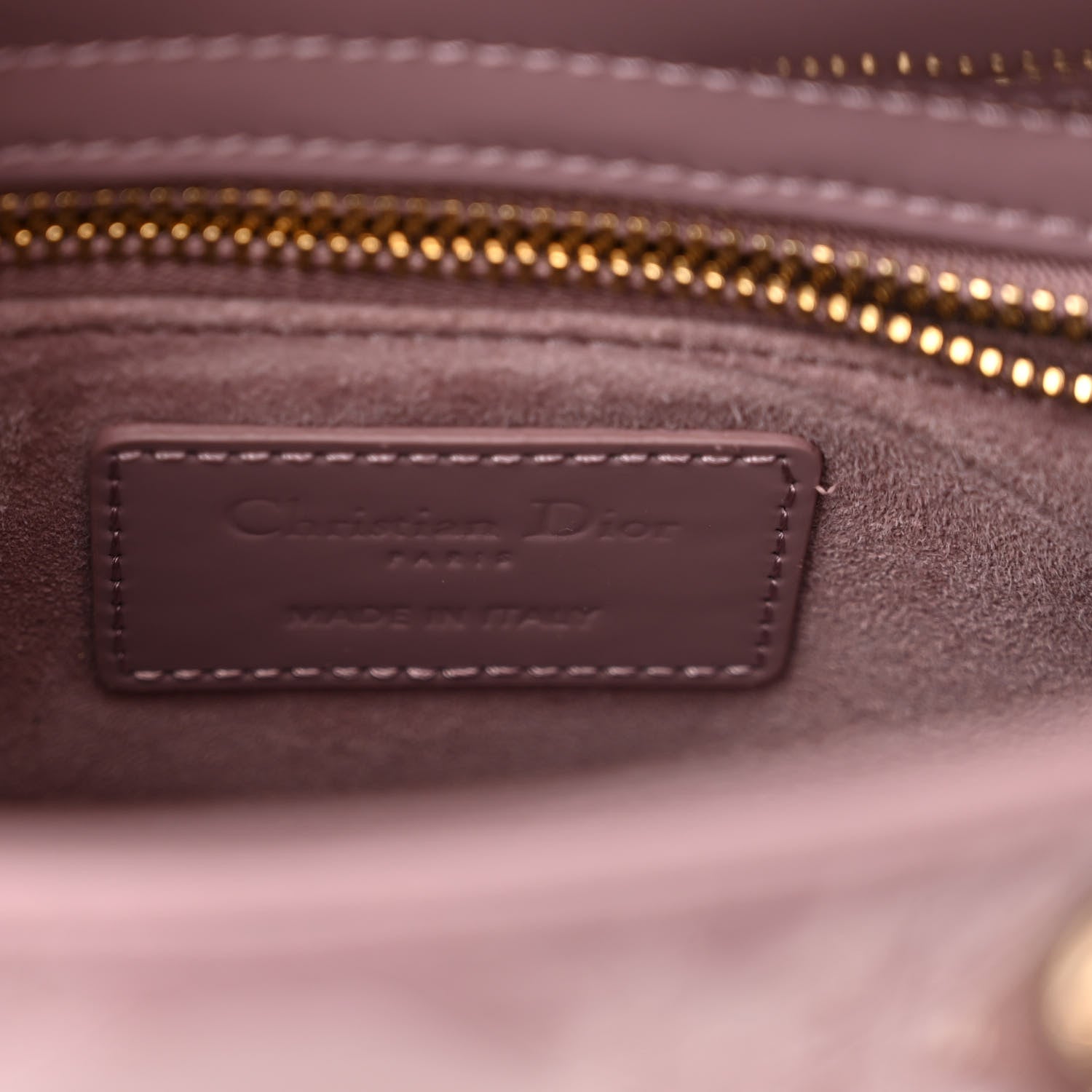 Christian Dior Patent Cannage Mini Lady Dior Peony Pink 9 of 9