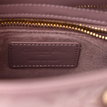 Christian Dior Patent Cannage Mini Lady Dior Peony Pink 9 of 9