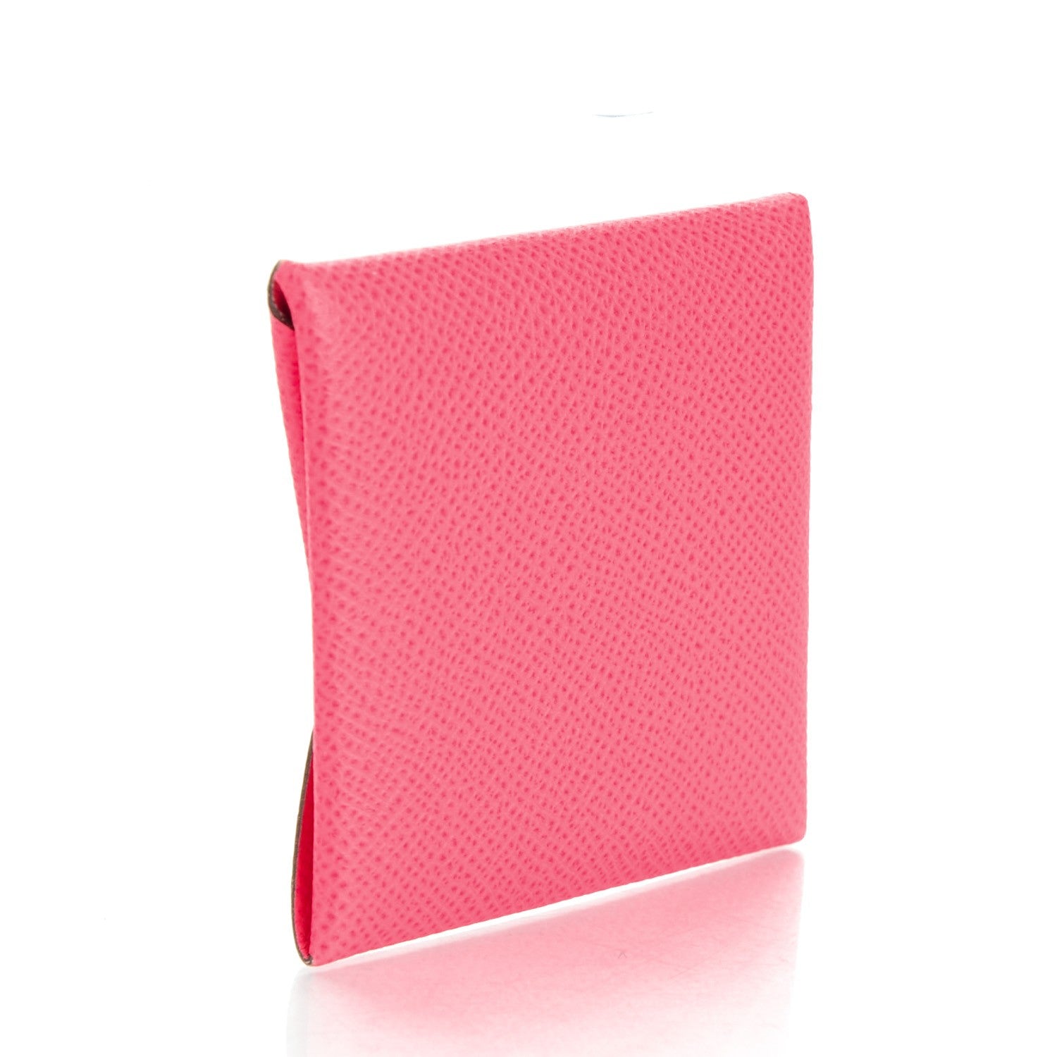 Hermes Epsom Bastia Coin Purse Rose Azalee 3 of 7