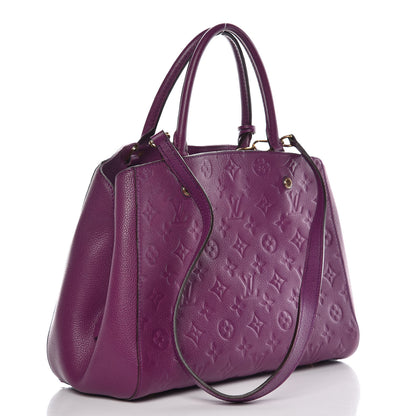 Louis Vuitton Empreinte Montaigne MM Amethyste 4 of 12