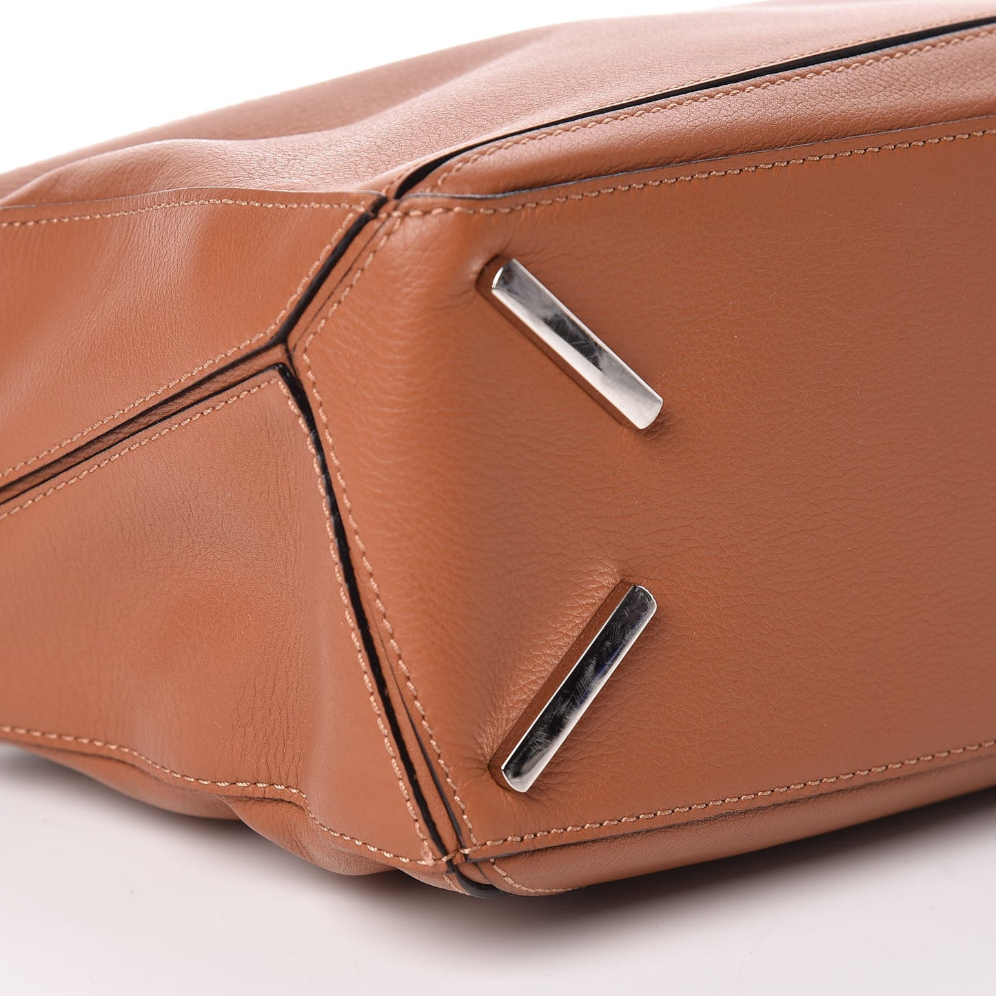 Calfskin Small Puzzle Bag Tan