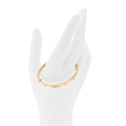 Cartier 18K Yellow Gold Small LOVE Bracelet 16 2 of 6