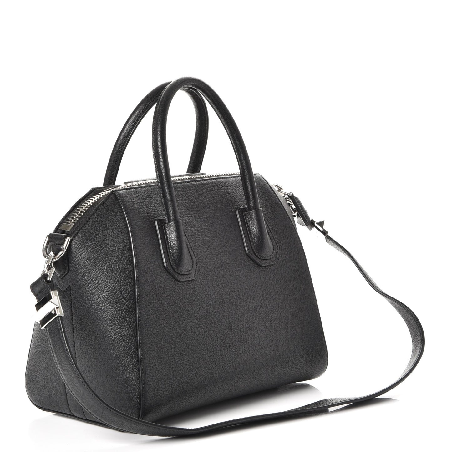 Sugar Goatskin Small Antigona Black