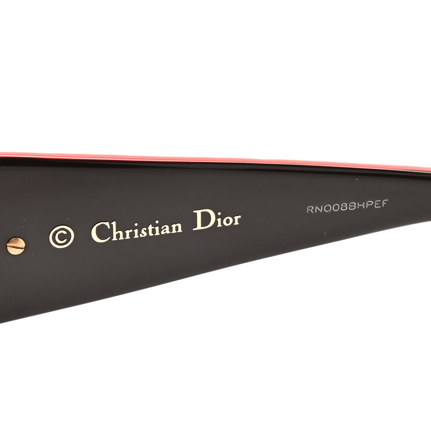 Christian Dior Resin Cannage Dior Lady Lady 1 Sunglasses Red Tortoise 6 of 6