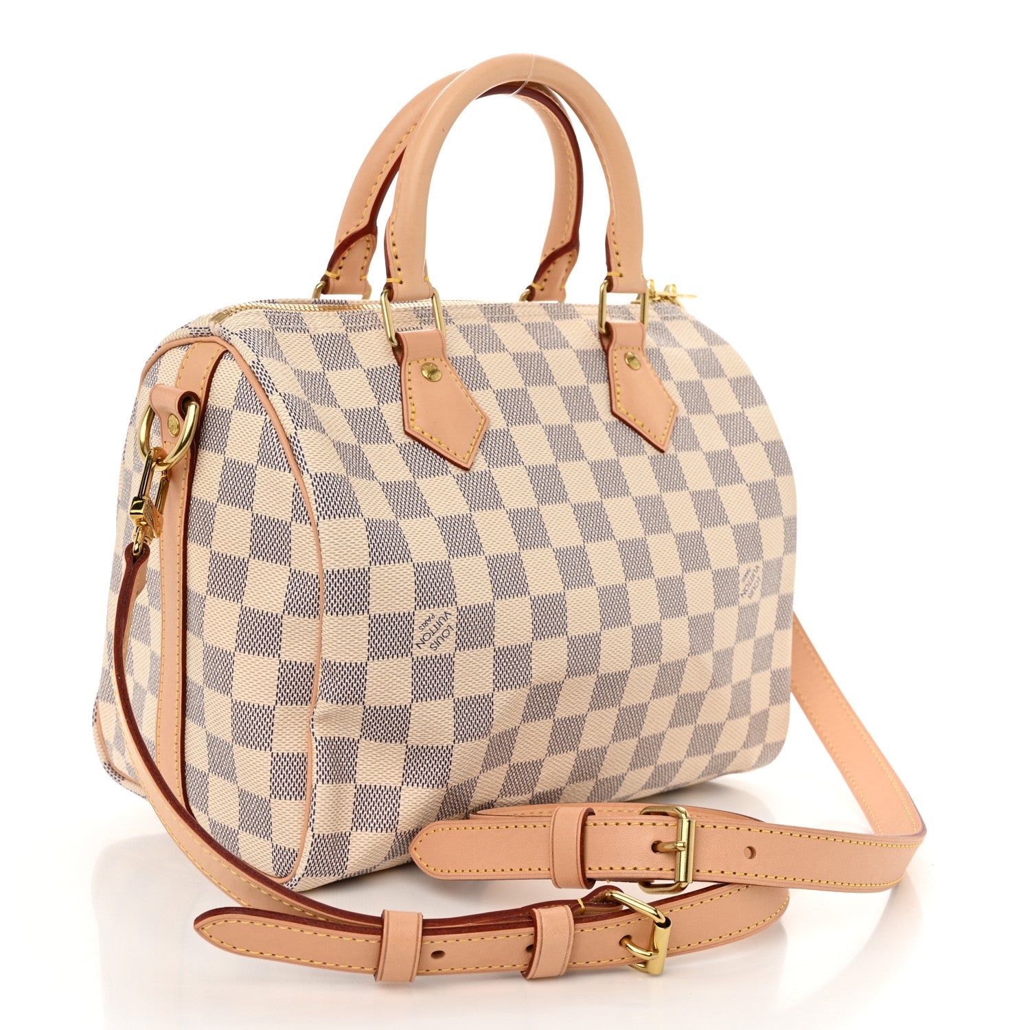 Louis Vuitton Damier Azur Speedy Bandouliere 25 3 of 10