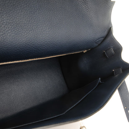 Hermes Fjord Kelly Sellier 40 Bleu Abysse 19 of 25