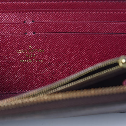 Louis Vuitton Monogram Clemence Wallet Fuchsia 7 of 7