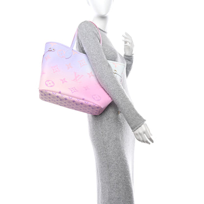 Louis Vuitton LOUIS VUITTON Monogram Giant Spring In The City Neverfull MM Sunrise Pastel 2 of 10