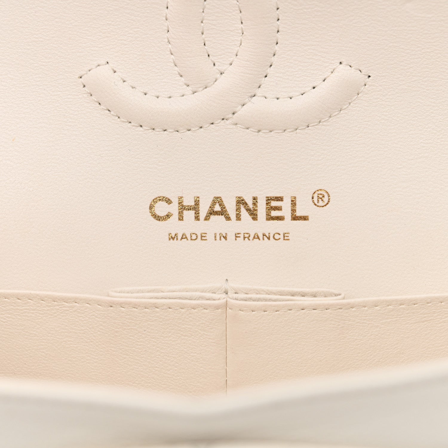 Chanel Caviar Quilted Rainbow CC Small Double Flap White 6 of 13