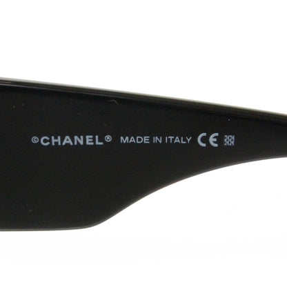 Chanel Crystal CC Logo Sunglasses 5080 B Black 4 of 6
