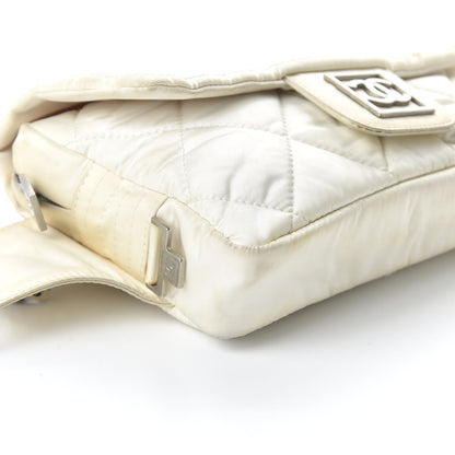 Chanel Nylon Ski Sport Belt Bag White 6 of 11
