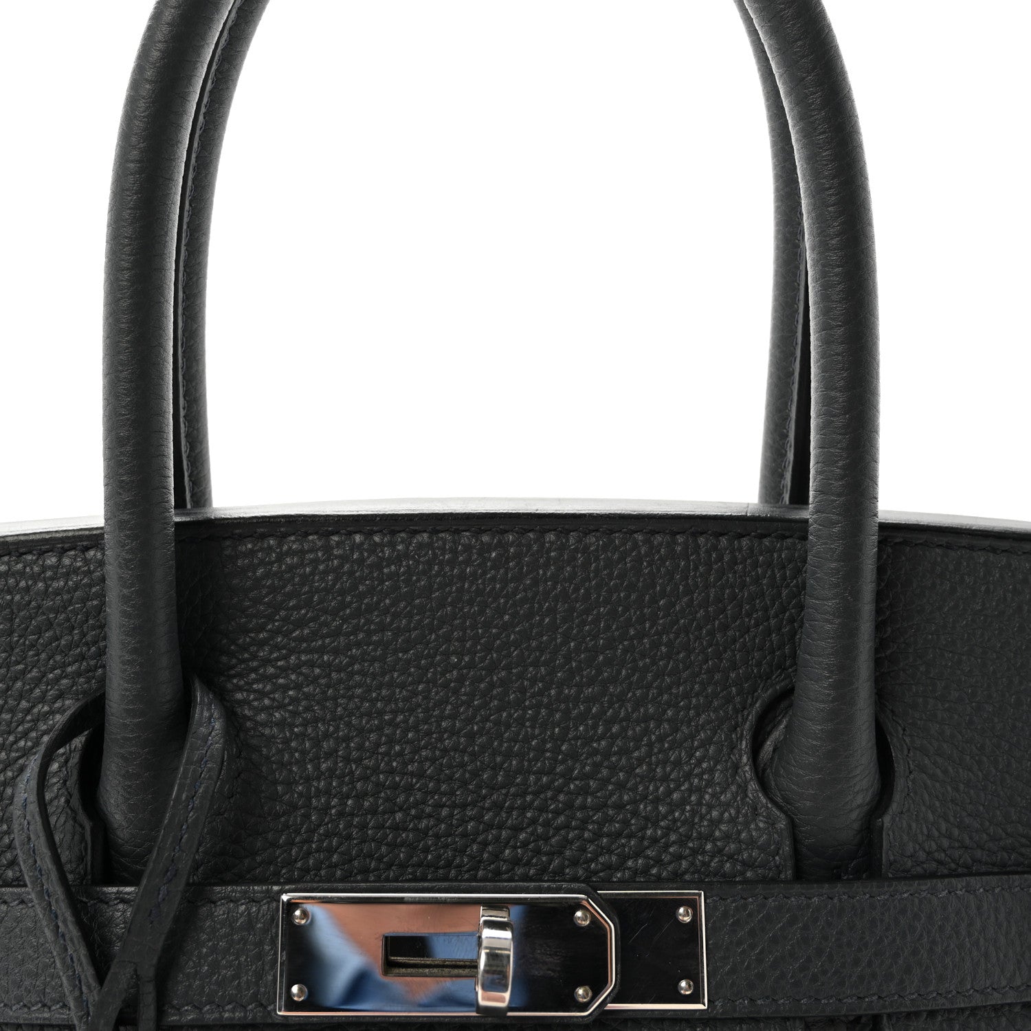 Hermes Togo Birkin 30 Gris Misty 7 of 9