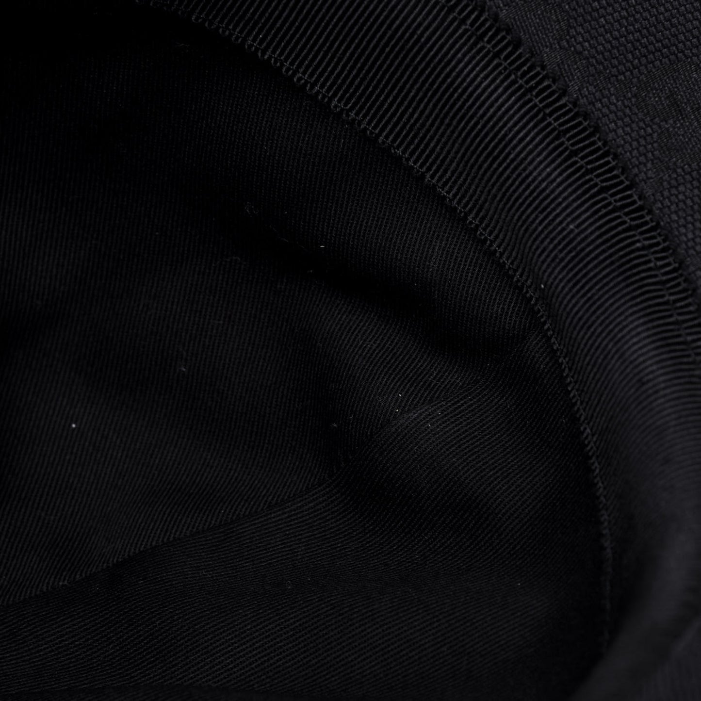 Monogram Web Baseball Hat M Black