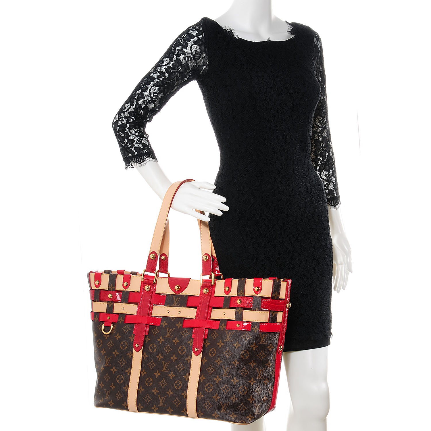 Louis Vuitton Monogram Salina GM Rubis 2 of 7