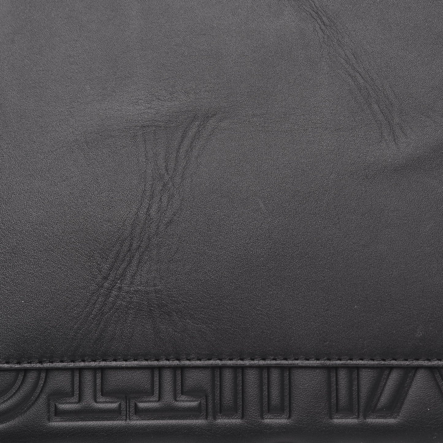 Calfskin Embossed Speedy Cube 30 Black