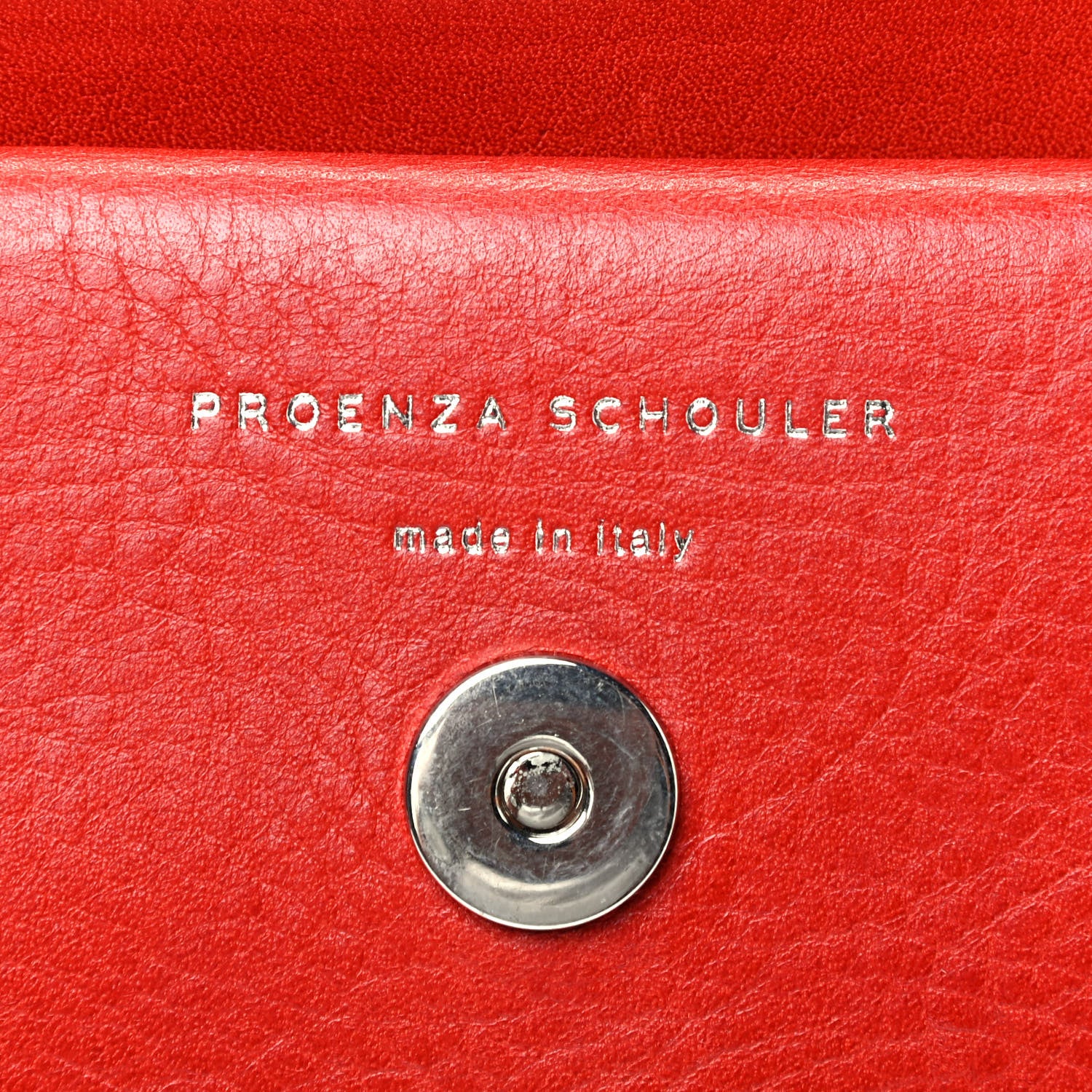 Proenza Schouler Calfskin Mini PS11 Classic Shoulder Bag Red 6 of 8
