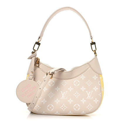 Louis Vuitton Empreinte Monogram Spring in the City Bagatelle NM Pink Beige Yellow 1 of 9