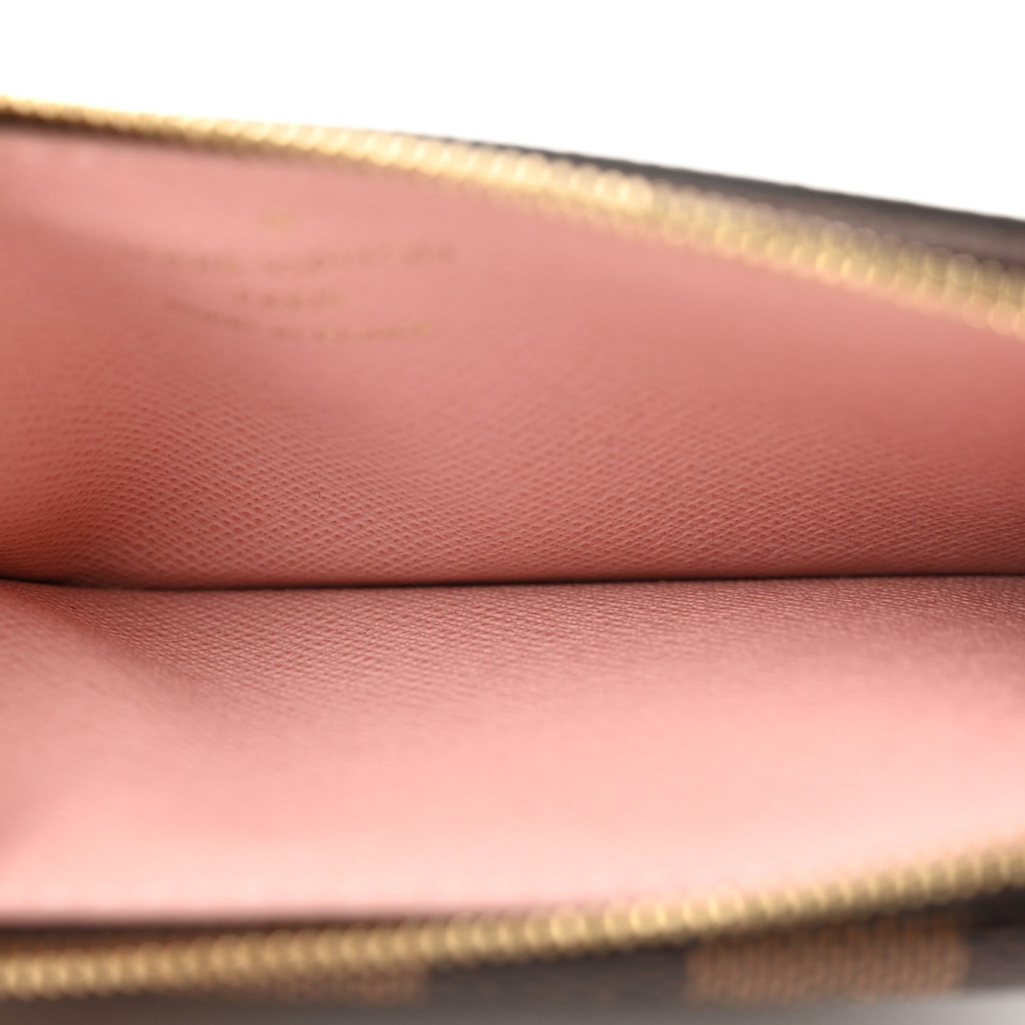 Damier Ebene Recto Verso Card Holder Rose Ballerine