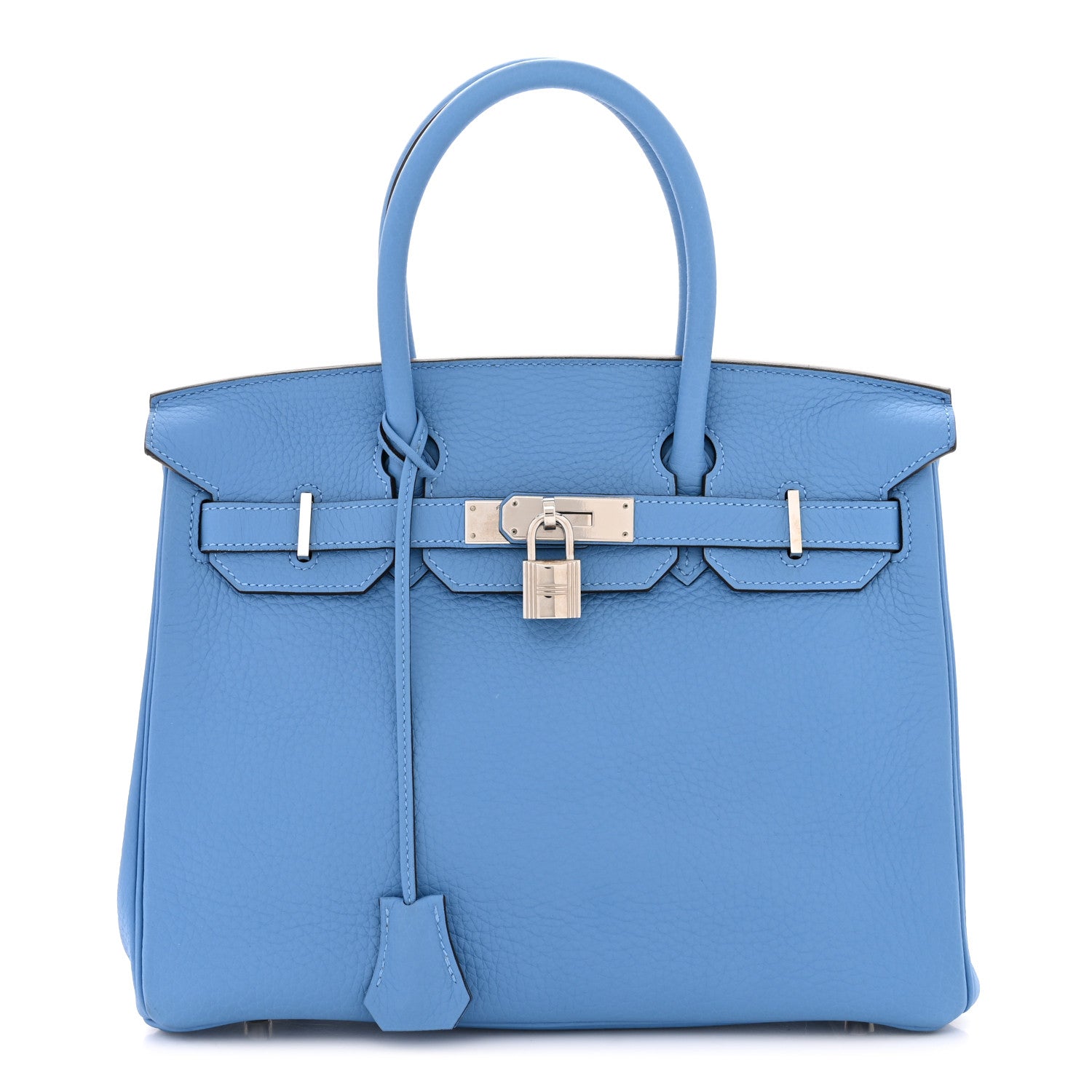 Hermes Togo BIRKIN 30 Bleu Paradis 1 of 11