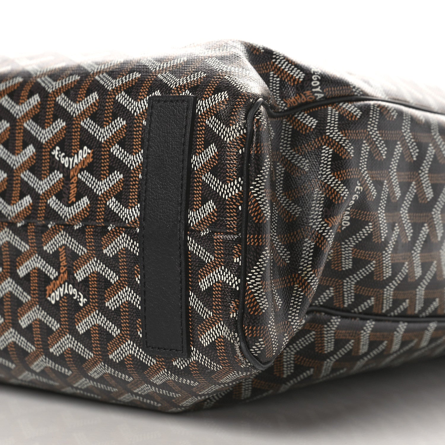 Goyard Goyardine Voltaire III Tote Black 7 of 13