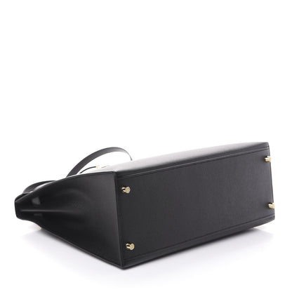 Hermes Epsom Kelly Sellier 35 Black 6 of 32