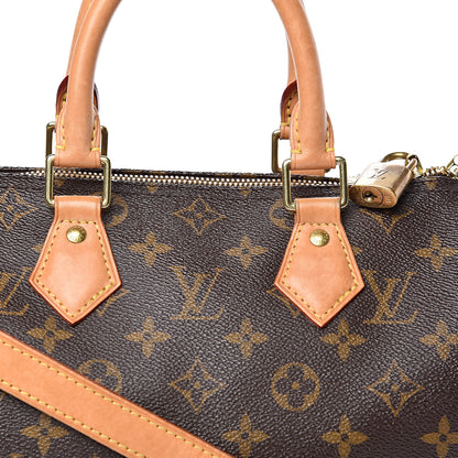 Louis Vuitton Monogram Speedy Bandouliere 25 16 of 16