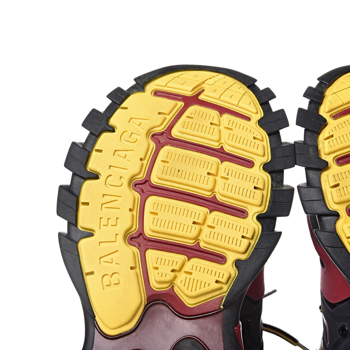 Mesh Nylon Metallic Fabric Mens Track Sneakers 10 Bordeaux Yellow