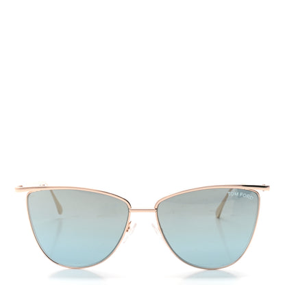 Tom Ford Veronica Sunglasses TF684 Gold 2 of 7