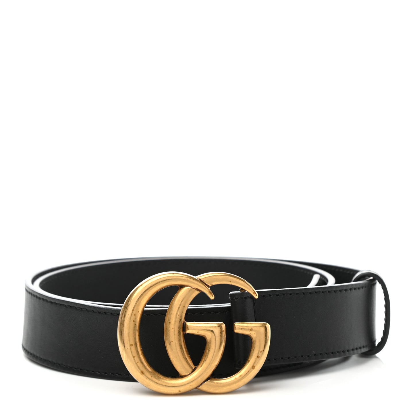 Calfskin Double G 30mm Belt 85 34 Black