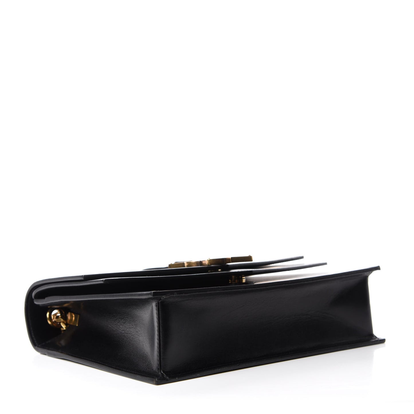 Smooth Calfskin Monogram Medium Sulpice Shoulder Bag Black