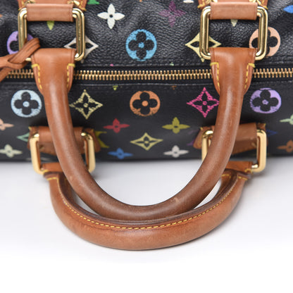 Louis Vuitton Monogram Multicolor Speedy 30 Black 10 of 19