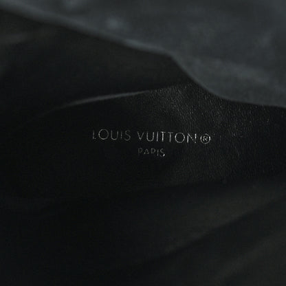 Louis Vuitton Calfskin Monogram Patti Wedge Half Boots 40 Black 10 of 12