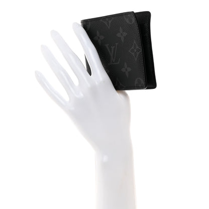 Louis Vuitton Monogram Eclipse Pince Wallet 2 of 8