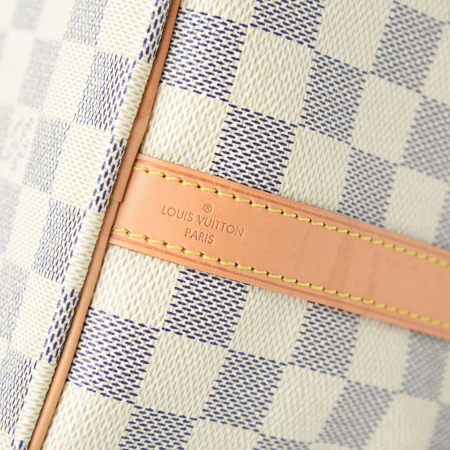 Louis Vuitton Damier Azur Speedy Bandouliere 25 10 of 10