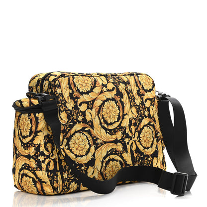 Versace Nylon Baroque Diaper Bag Black 4 of 11