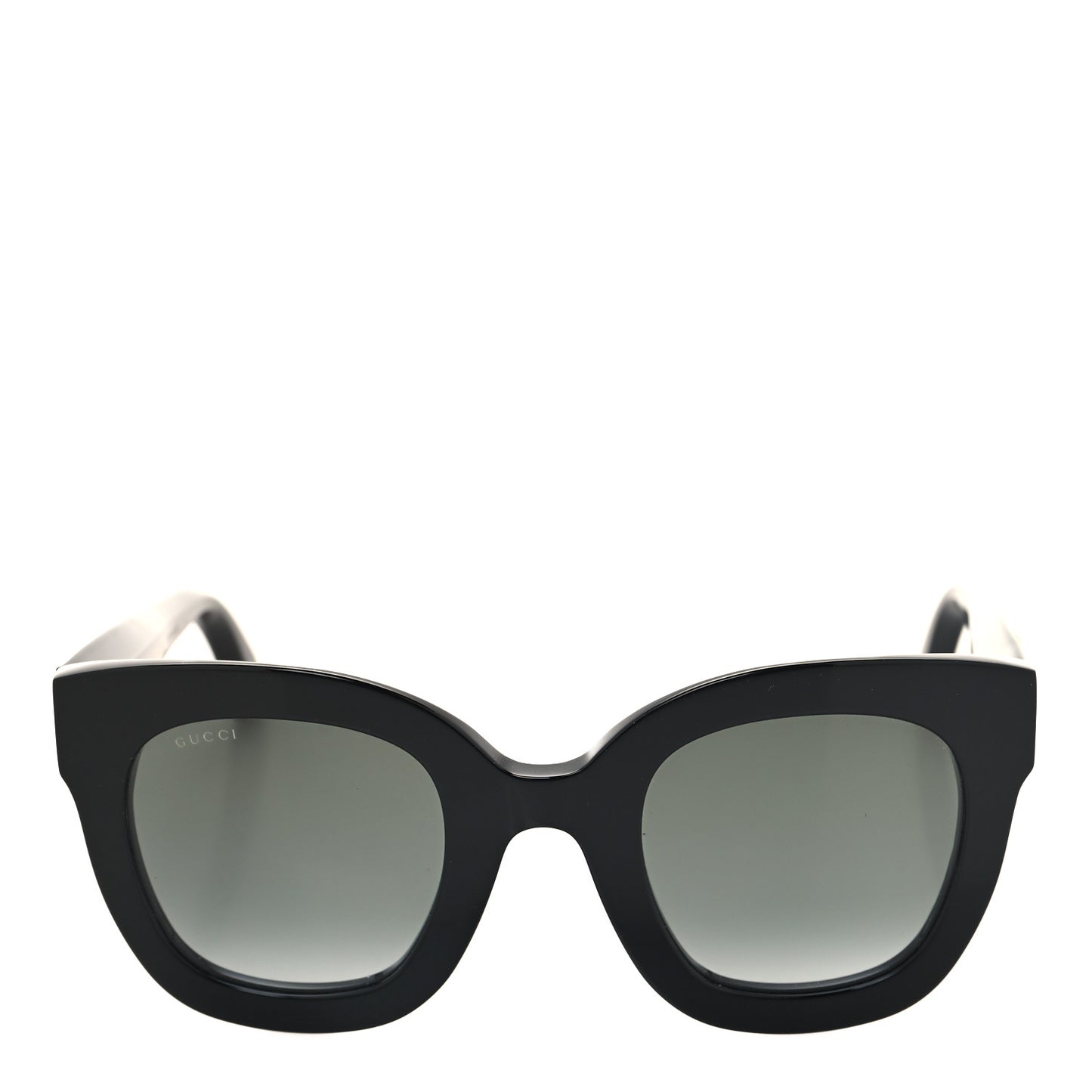 Acetate Crystal Star Round Frame Sunglasses GG0208S Black