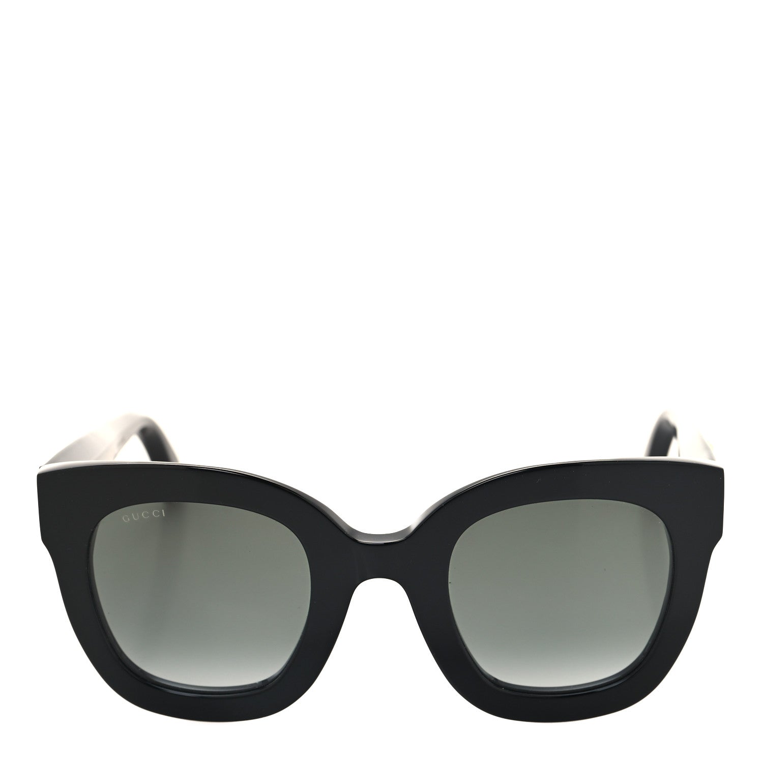 Gucci Acetate Crystal Star Round Frame Sunglasses GG0208S Black 2 of 8