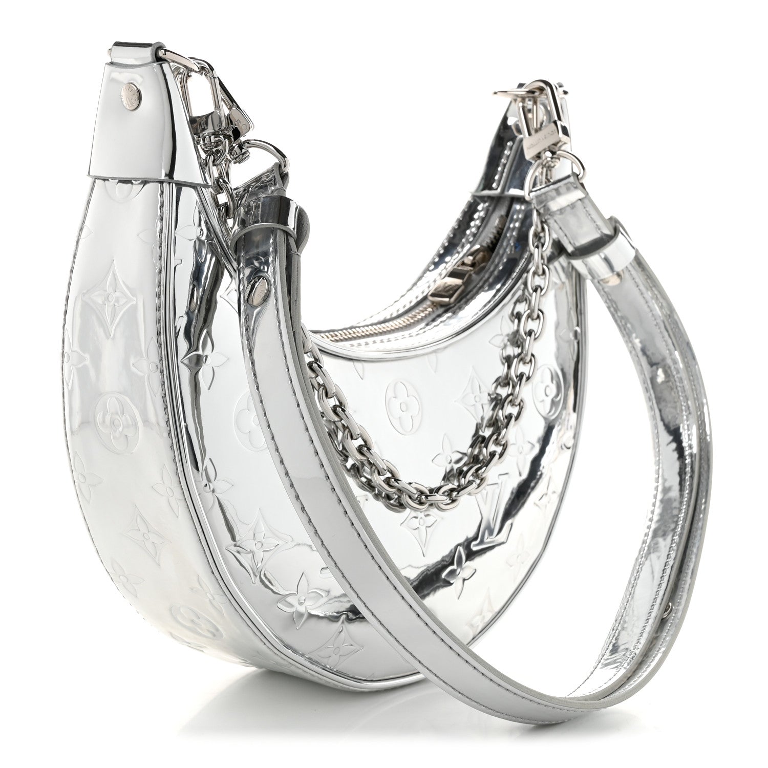 Louis Vuitton Monogram Miroir Loop PM Silver 2 of 8