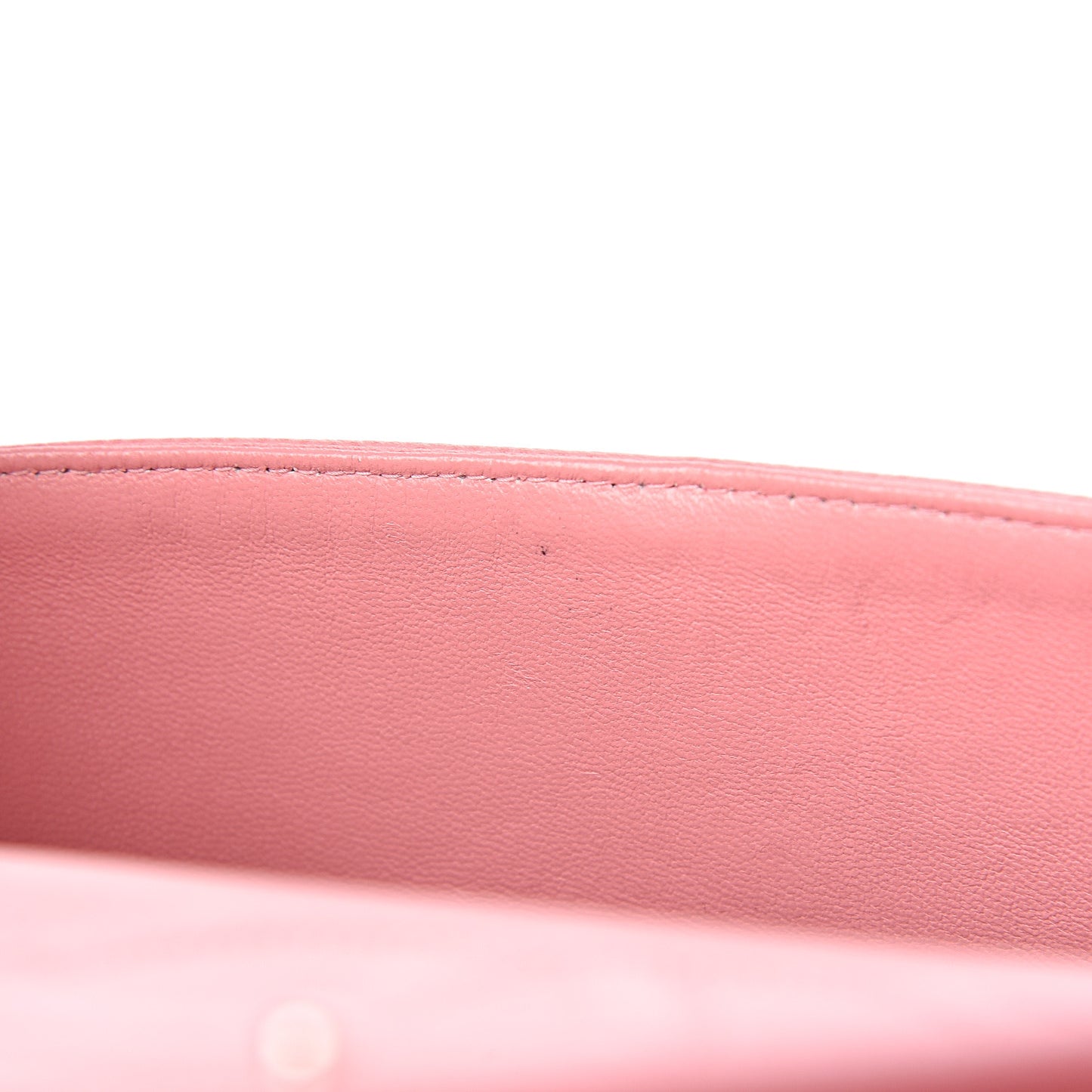 Caviar Quilted Medium Double Flap Pink