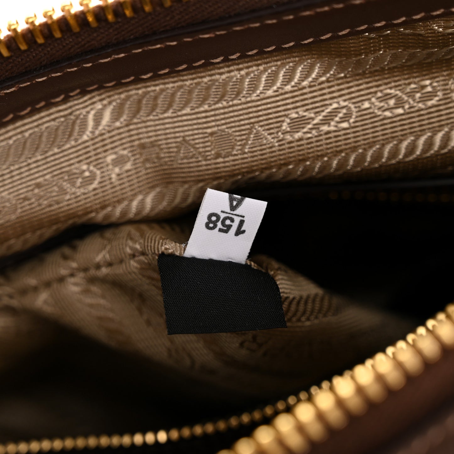 Jacquard Logo Tote Corda Bruciato