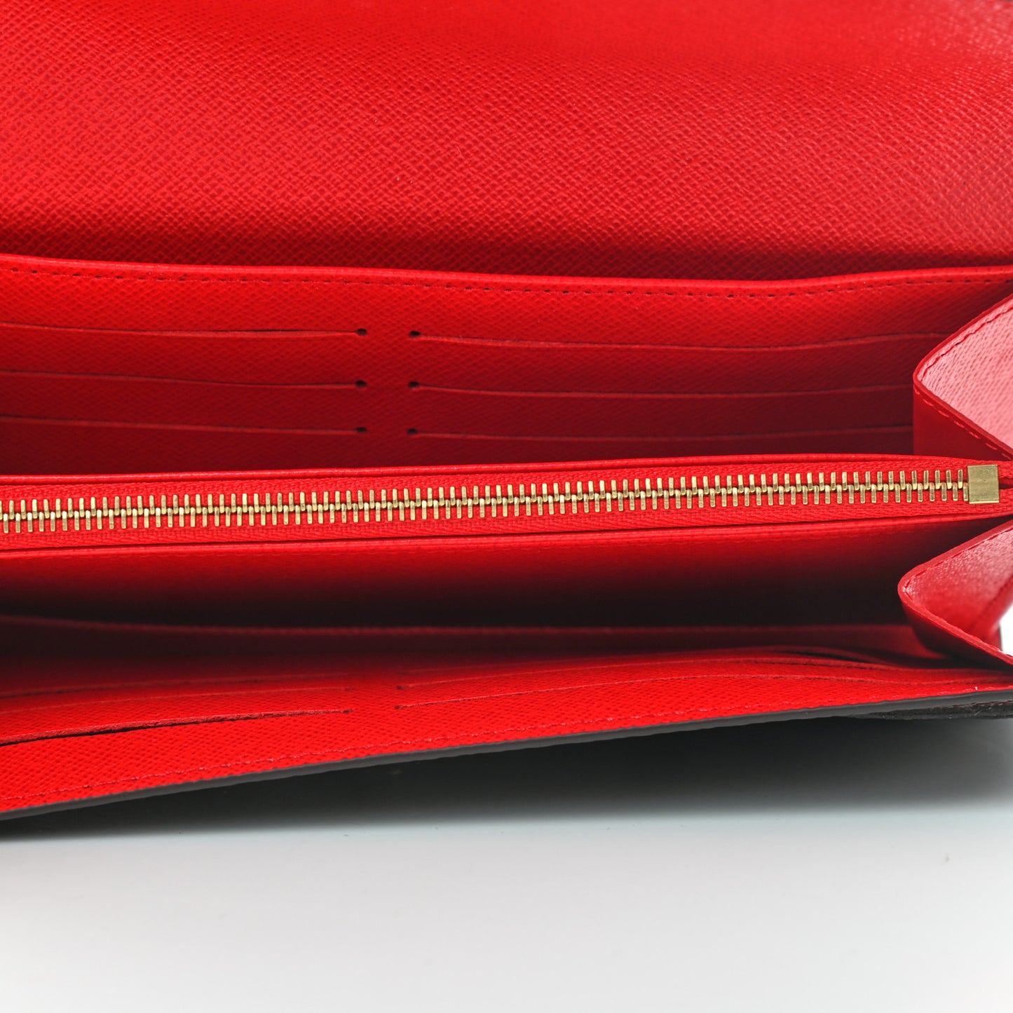 Monogram Sarah Wallet NM Coquelicot
