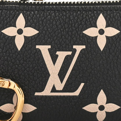 Louis Vuitton Empreinte Monogram Giant Key Pouch Black Beige 8 of 8