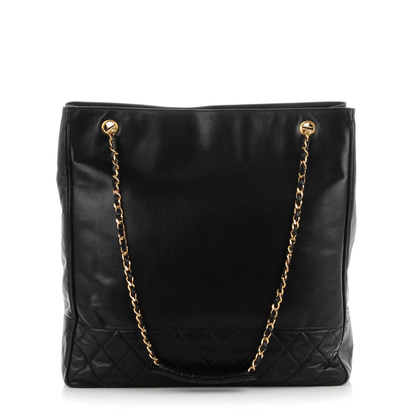 Lambskin Shoulder Bag Black