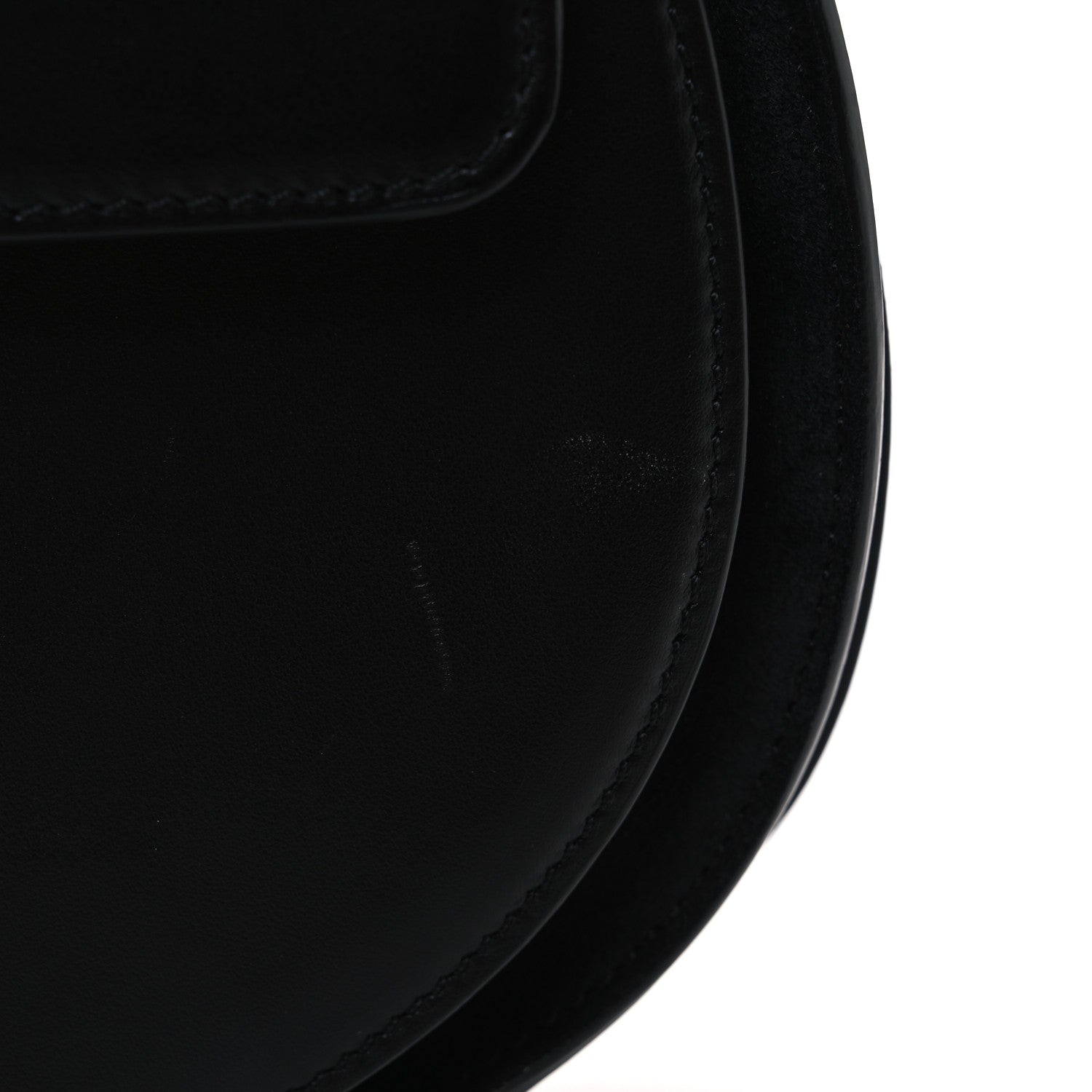 Chloe Calfskin Suede Large Tess Bag Black 10 of 10