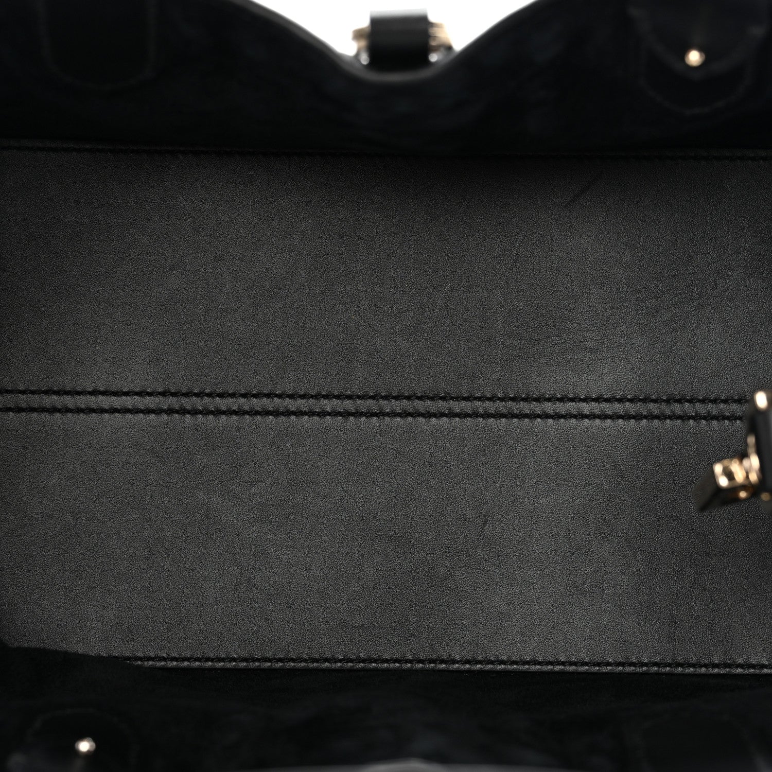 Christian Dior Calfskin Macrocannage Small Toujours Black 6 of 11