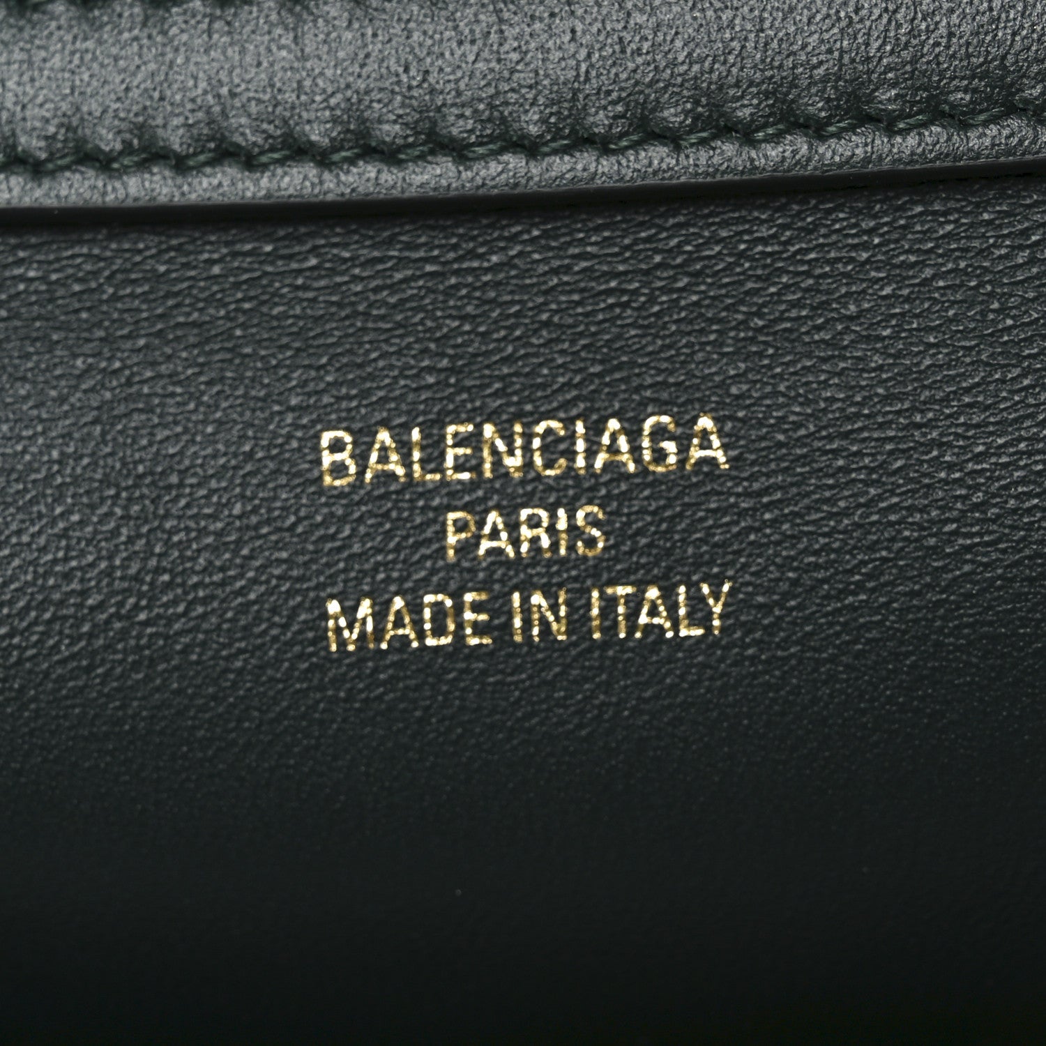 Balenciaga Natural Smooth Calfskin Medium Rodeo Top Handle Handbag Pine Green 5 of 9