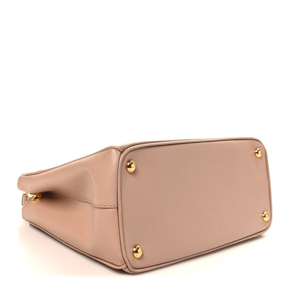 Prada Saffiano Small Galleria Double Zip Tote Cammeo 4 of 9
