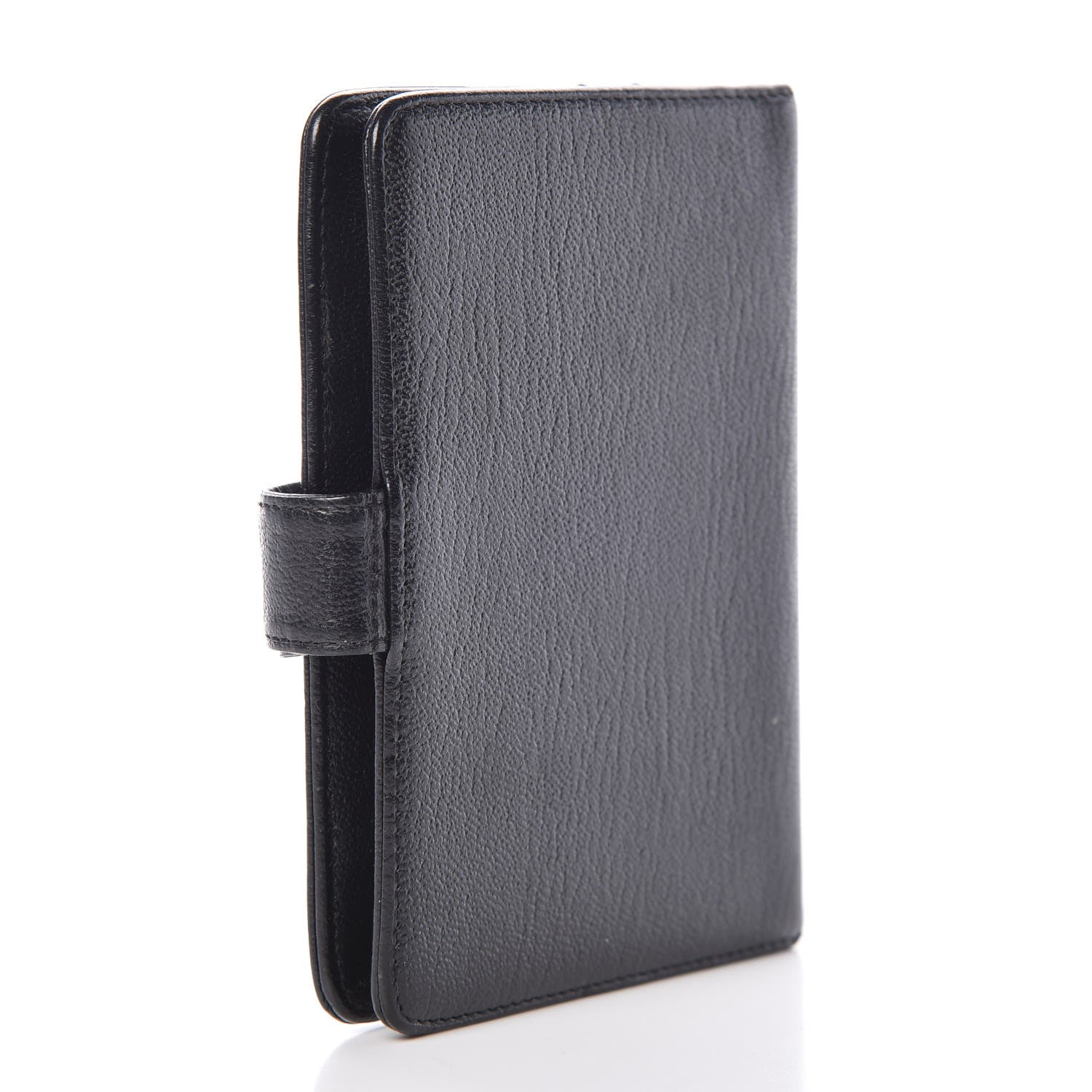 Chanel Goatskin Small Ring Agenda Planner Black 3 of 7